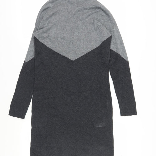 Cynthia Rowley Women's Grey Jumper Dress M