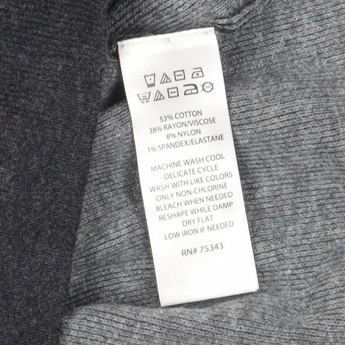 Cynthia Rowley Women's Grey Jumper Dress M