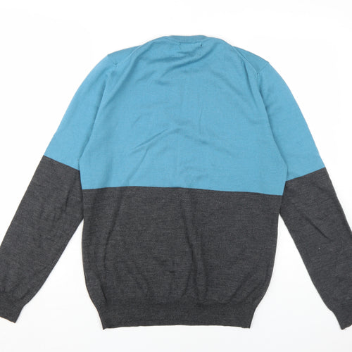 Marks and Spencer Men's Blue Pullover Jumper M