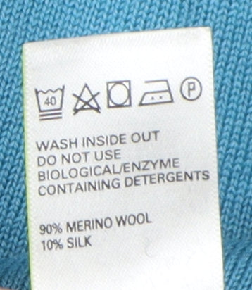 Marks and Spencer Men's Blue Pullover Jumper M