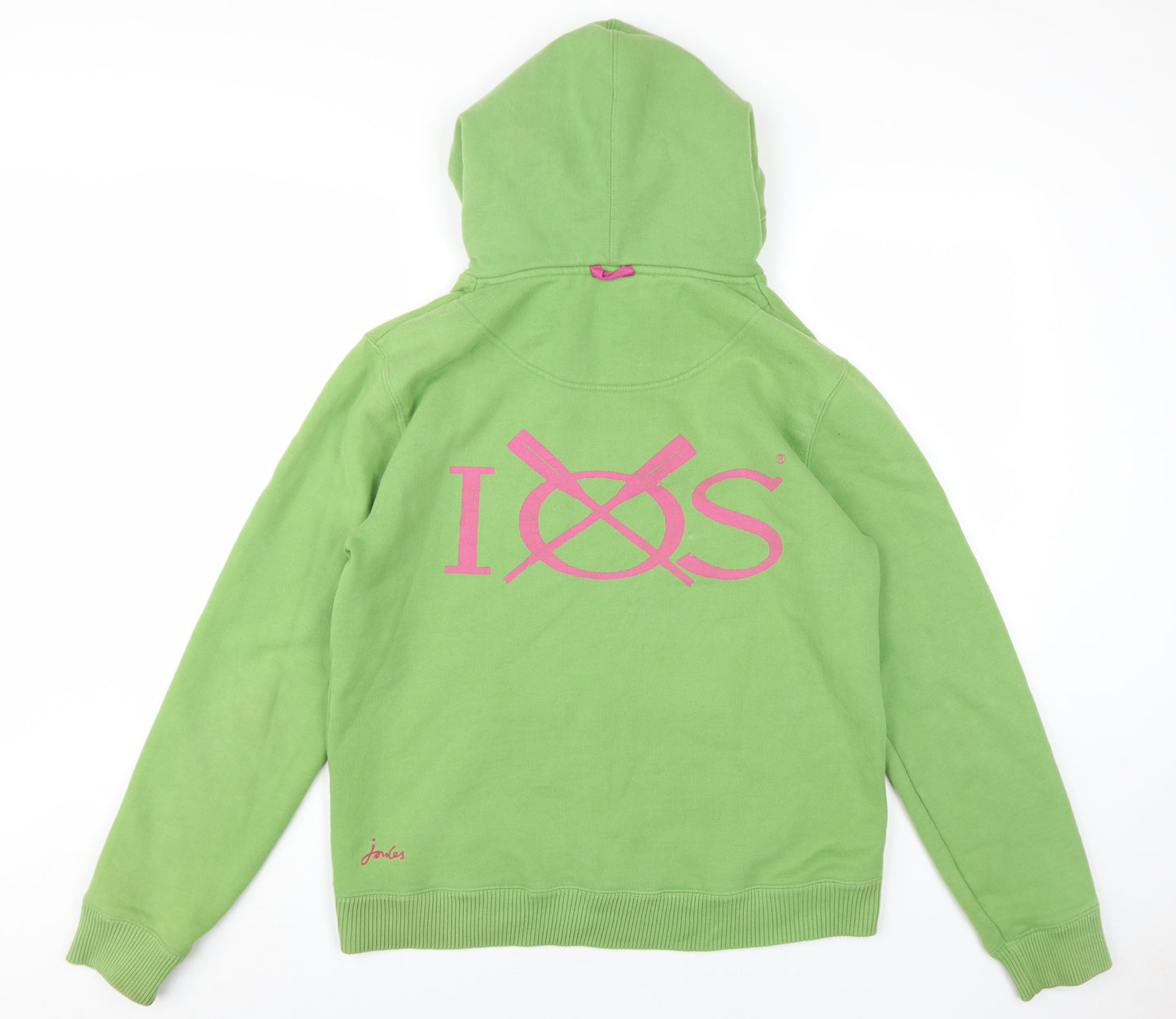 Joules Women's Green Pullover Hoodie, Size L