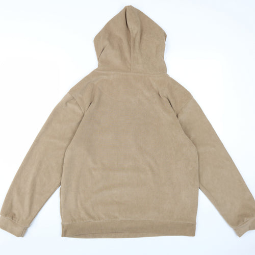 Brave Soul Women's Beige Medium Pullover Hoodie