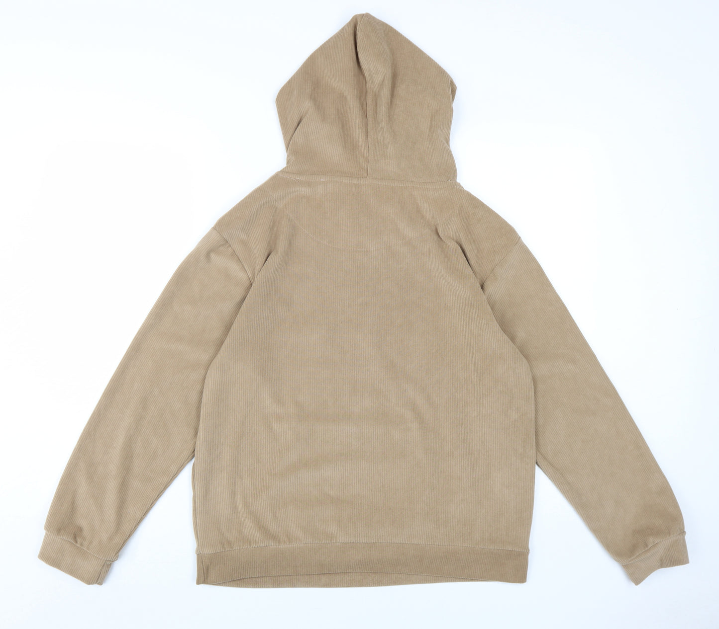 Brave Soul Women's Beige Medium Pullover Hoodie