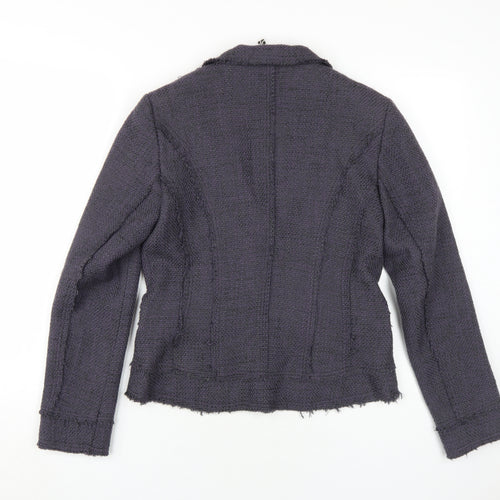 Sandwich Women's Black Bouclé Blazer, Size 8