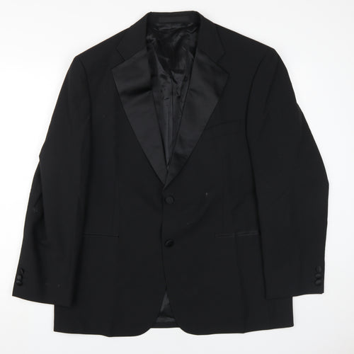 Marks and Spencer Men's Black Tuxedo Blazer 42S Shawl Lapel