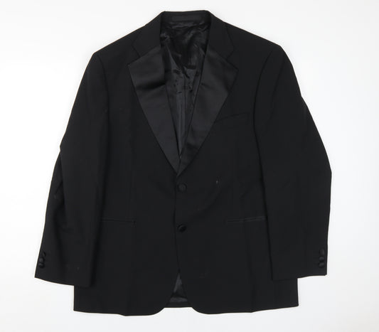 Marks and Spencer Men's Black Tuxedo Blazer 42S Shawl Lapel