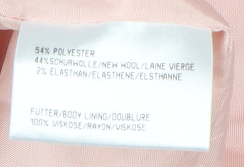 Basler Women's Pink Blazer, Size 18, Classic Fit