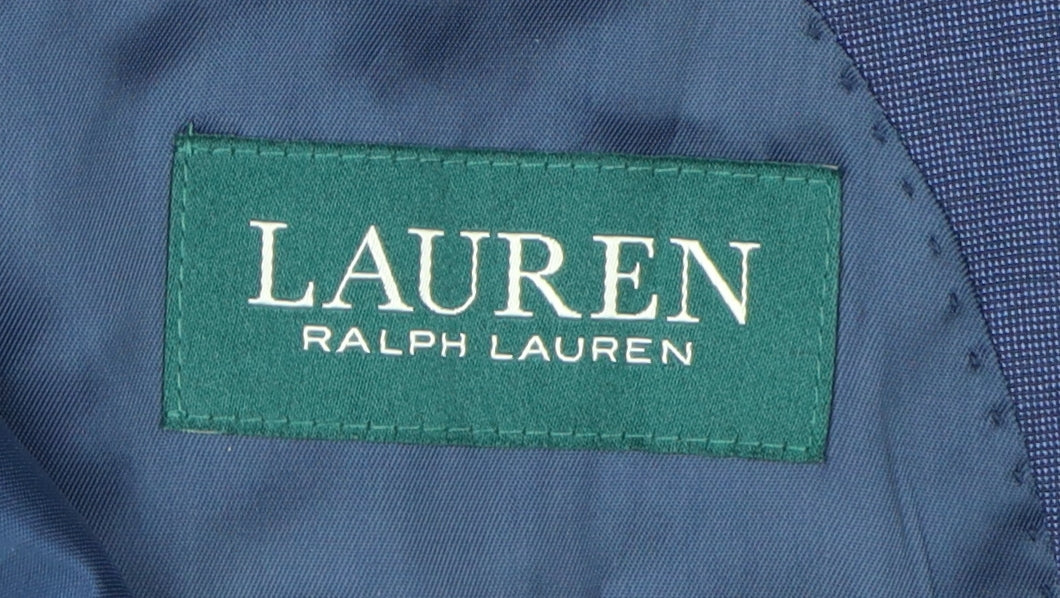 Lauren Ralph Lauren Men's Blue Blazer, Size 46R, Business