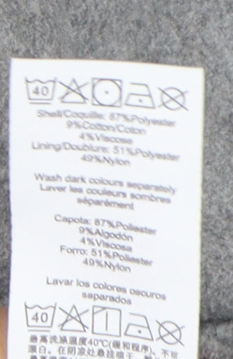 Mamas & Papas Girls Grey Basic Coat 18-24 Months