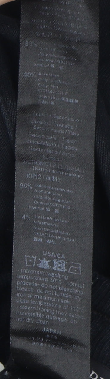 Emporio Armani Men's Black Jogger Pants L