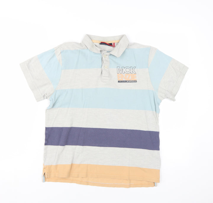 McKenzie Boys Multicoloured Polo Shirt, 13-14 Years, Striped