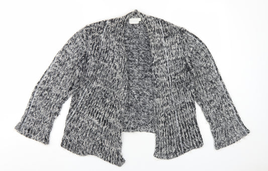 Offshoot Women's Grey Chunky-Knit Cardigan S