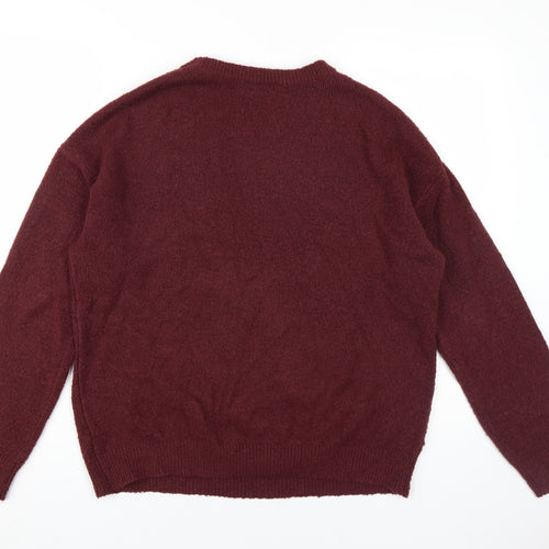 Harry Potter Women's Red Pullover Jumper L