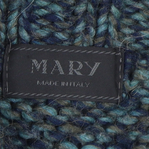 Mary Women's Multicoloured Cardigan L, Heavyweight Knit
