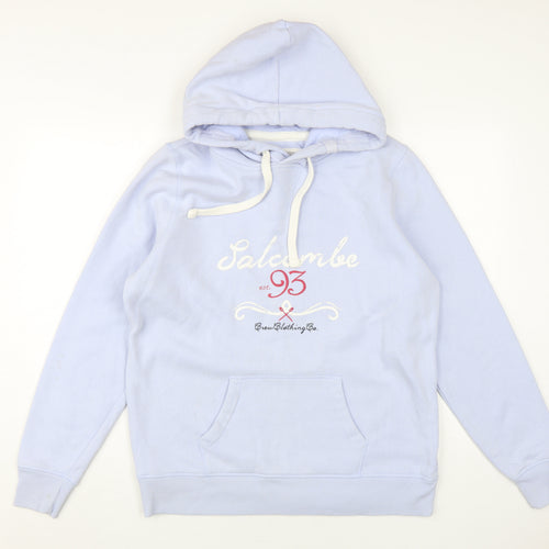 Crew Clothing Women's Blue Pullover Hoodie Size 16