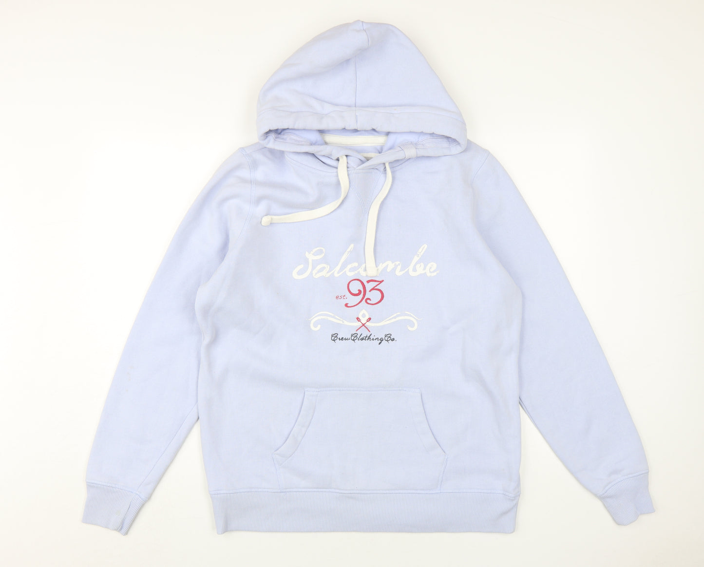 Crew Clothing Women's Blue Pullover Hoodie Size 16