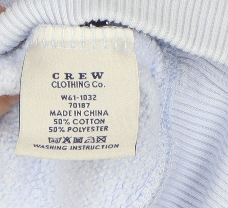 Crew Clothing Women's Blue Pullover Hoodie Size 16