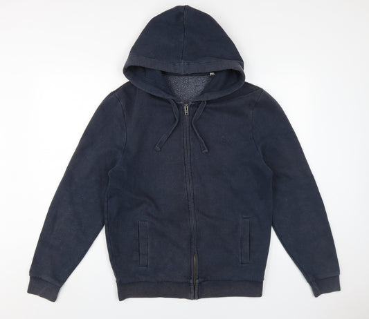 Jack Wills Blue Full Zip Men's Hoodie M