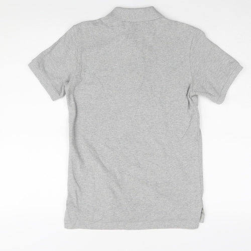 Gap Boys Grey Polo Shirt Size L Regular Fit