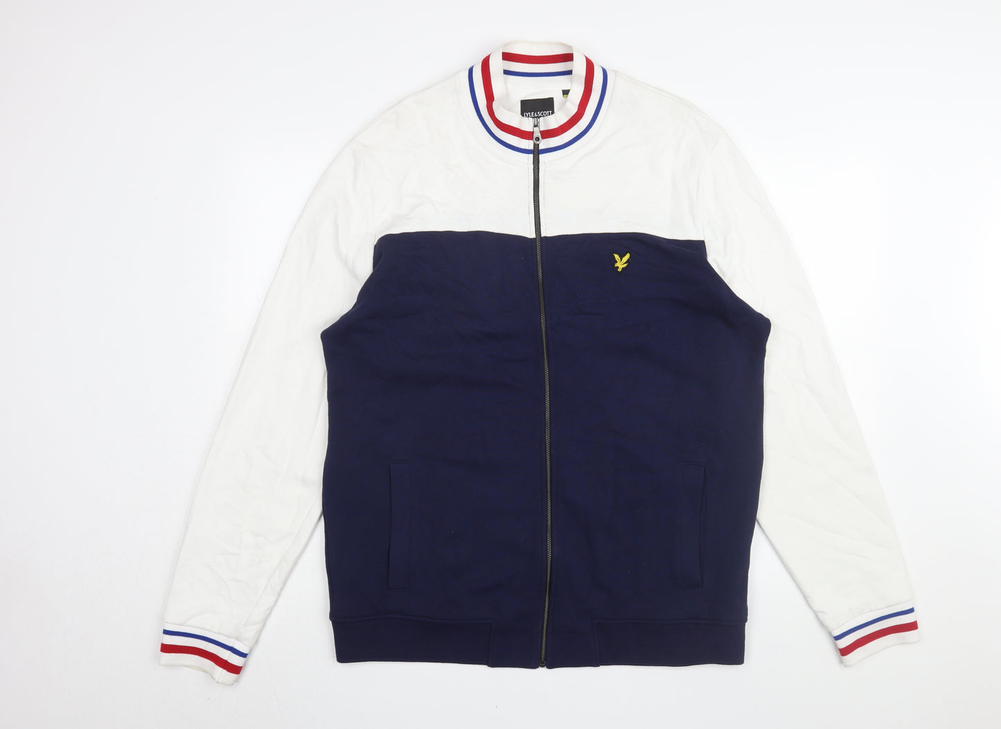 Lyle & Scott Men's Blue Varsity Jacket XL