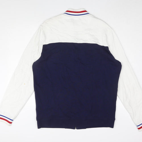 Lyle & Scott Men's Blue Varsity Jacket XL