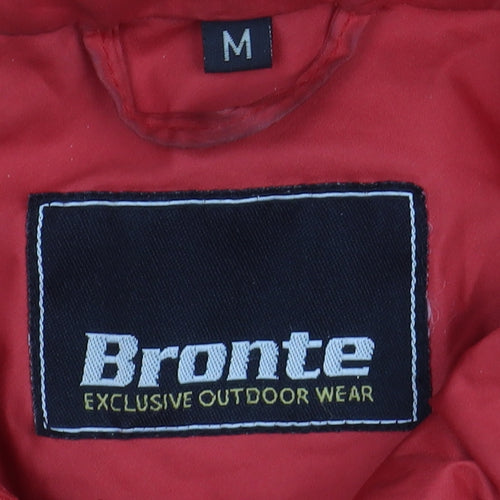 Bronte Men’s Red Hooded Parka Jacket M Sized Casual Outdoor