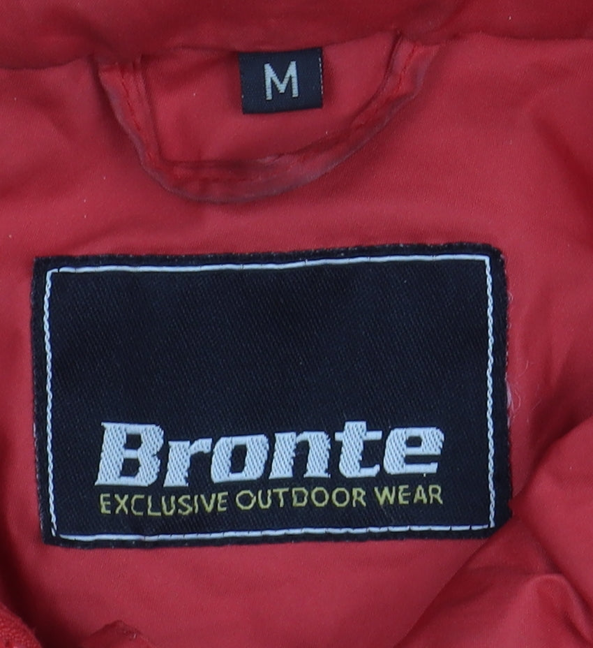 Bronte Men’s Red Hooded Parka Jacket M Sized Casual Outdoor
