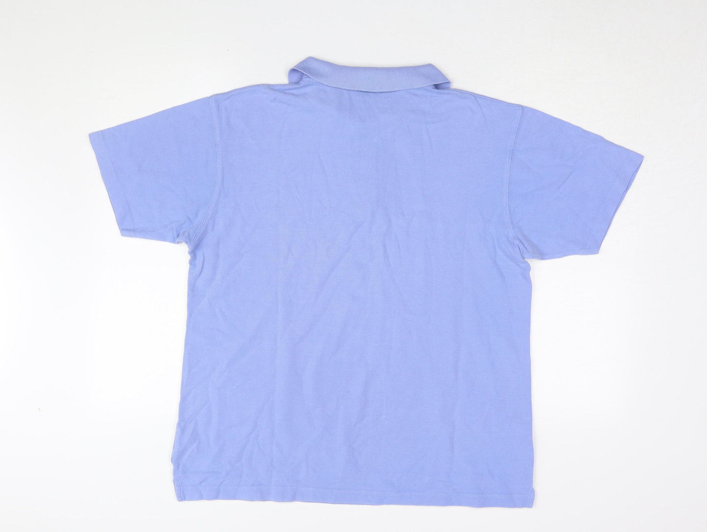 Cotton Traders Men's Blue Polo Shirt Size M