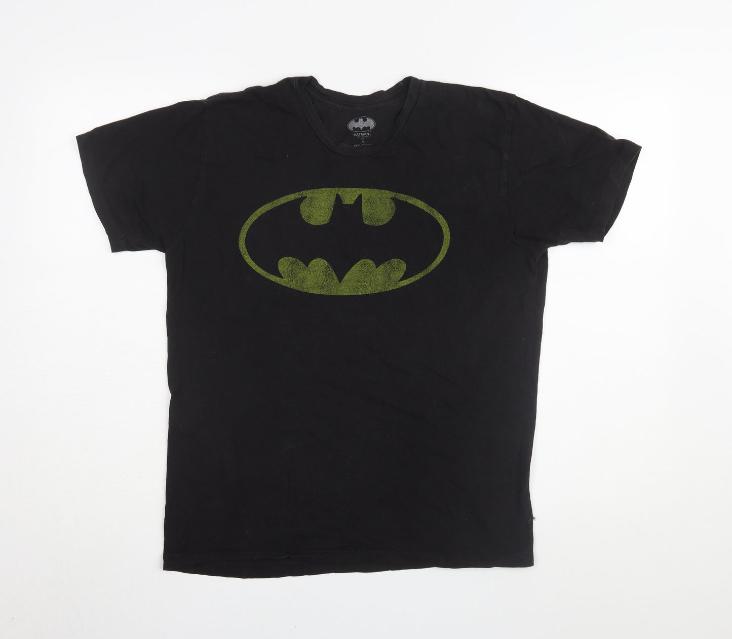 Batman Men’s Black M Cotton Superhero T-Shirt