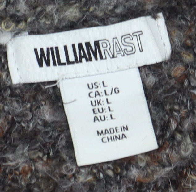 William Rast Women's Grey Cardigan L