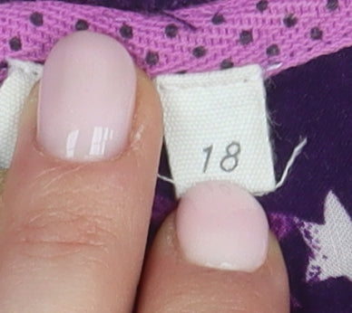 White Stuff Women's Purple Cardigan Size 18