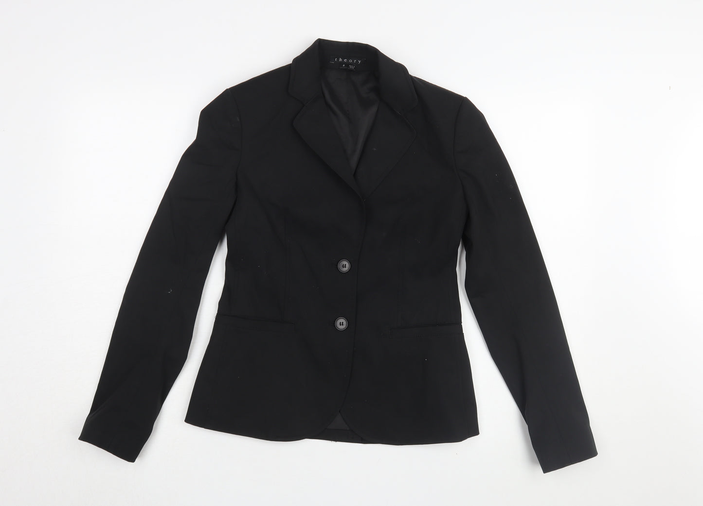 Theory Women's Black Blazer Size 6