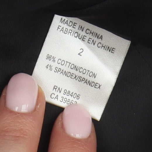 Theory Women's Black Blazer Size 6