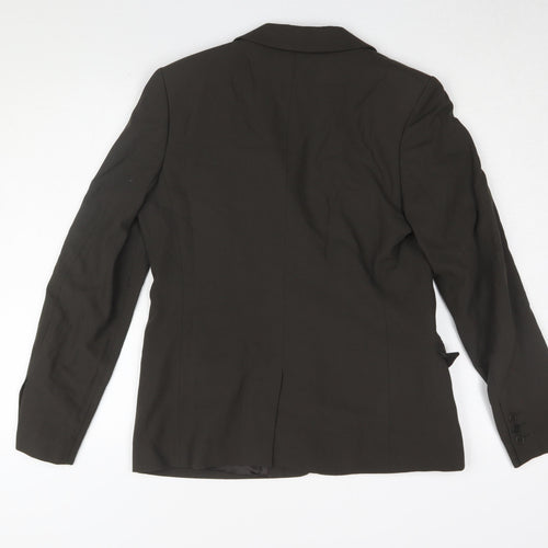 Kew Women's Black Blazer, Size 14, Wool Blend, Business