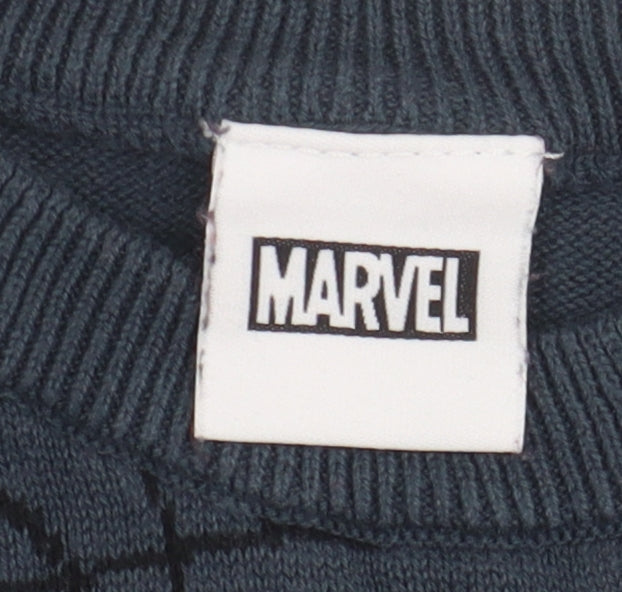 Nutmeg Boys Blue Spider-Man Pullover Jumper, Size 4-5 Years