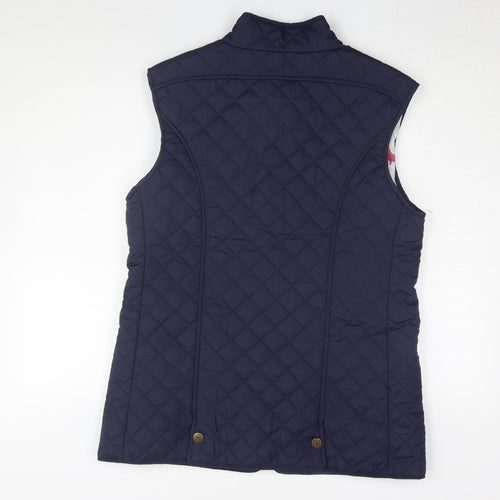 Country Estate Women's Blue Quilted Waistcoat 18