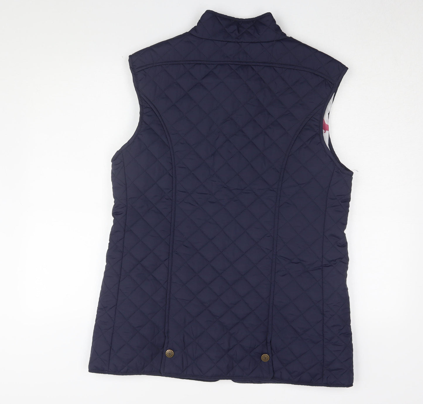Country Estate Women's Blue Quilted Waistcoat 18
