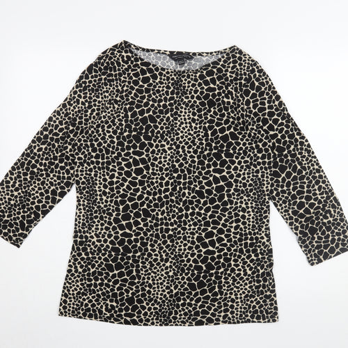 Dorothy Perkins Women's Black Blouse Size 14 Tunic