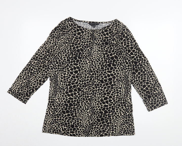Dorothy Perkins Women's Black Blouse Size 14 Tunic