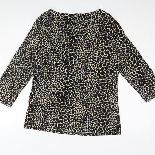 Dorothy Perkins Women's Black Blouse Size 14 Tunic