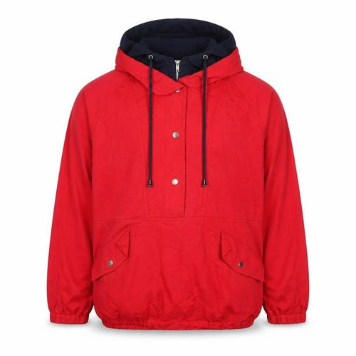 Vera Vanessa Red Anorak Jacket, M, Casual Unisex Outdoor