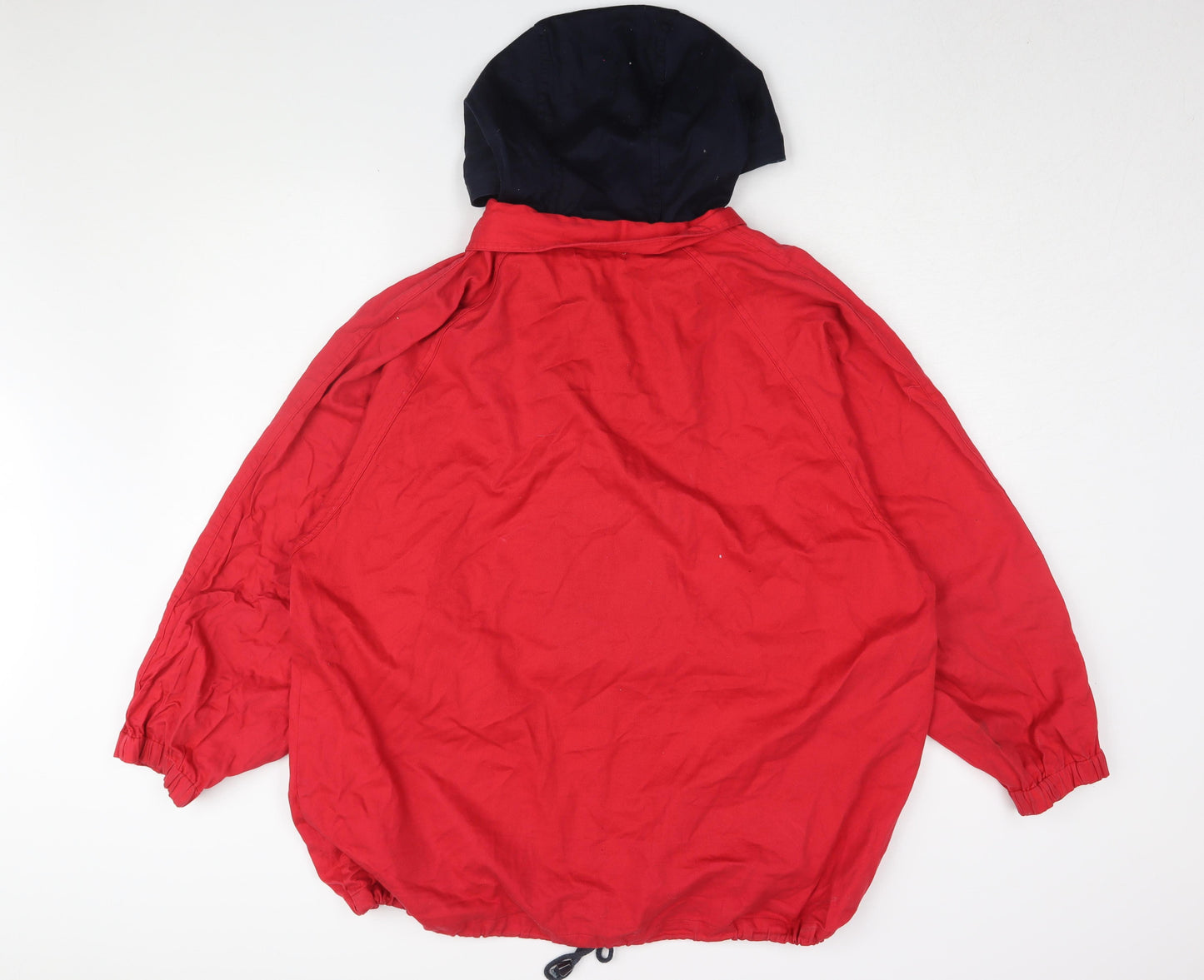 Vera Vanessa Red Anorak Jacket, M, Casual Unisex Outdoor