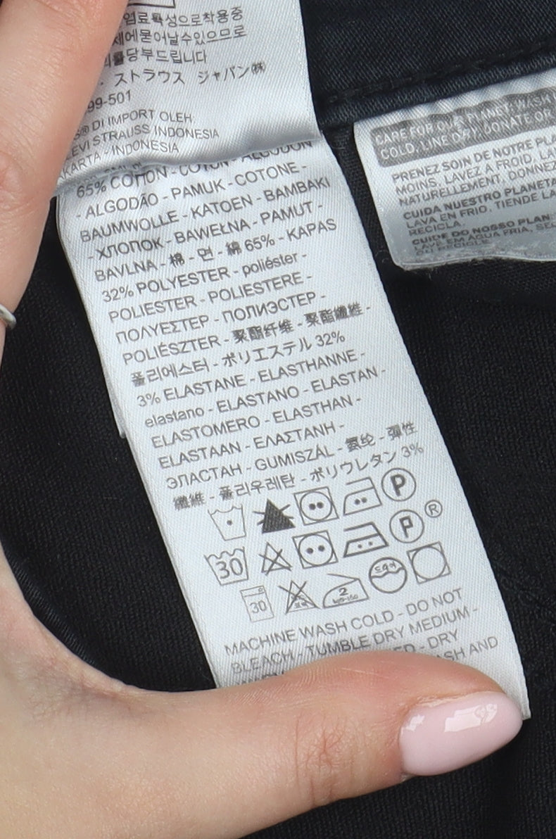 Levi's Women's Black Skinny Jeans Size 22 Shaping