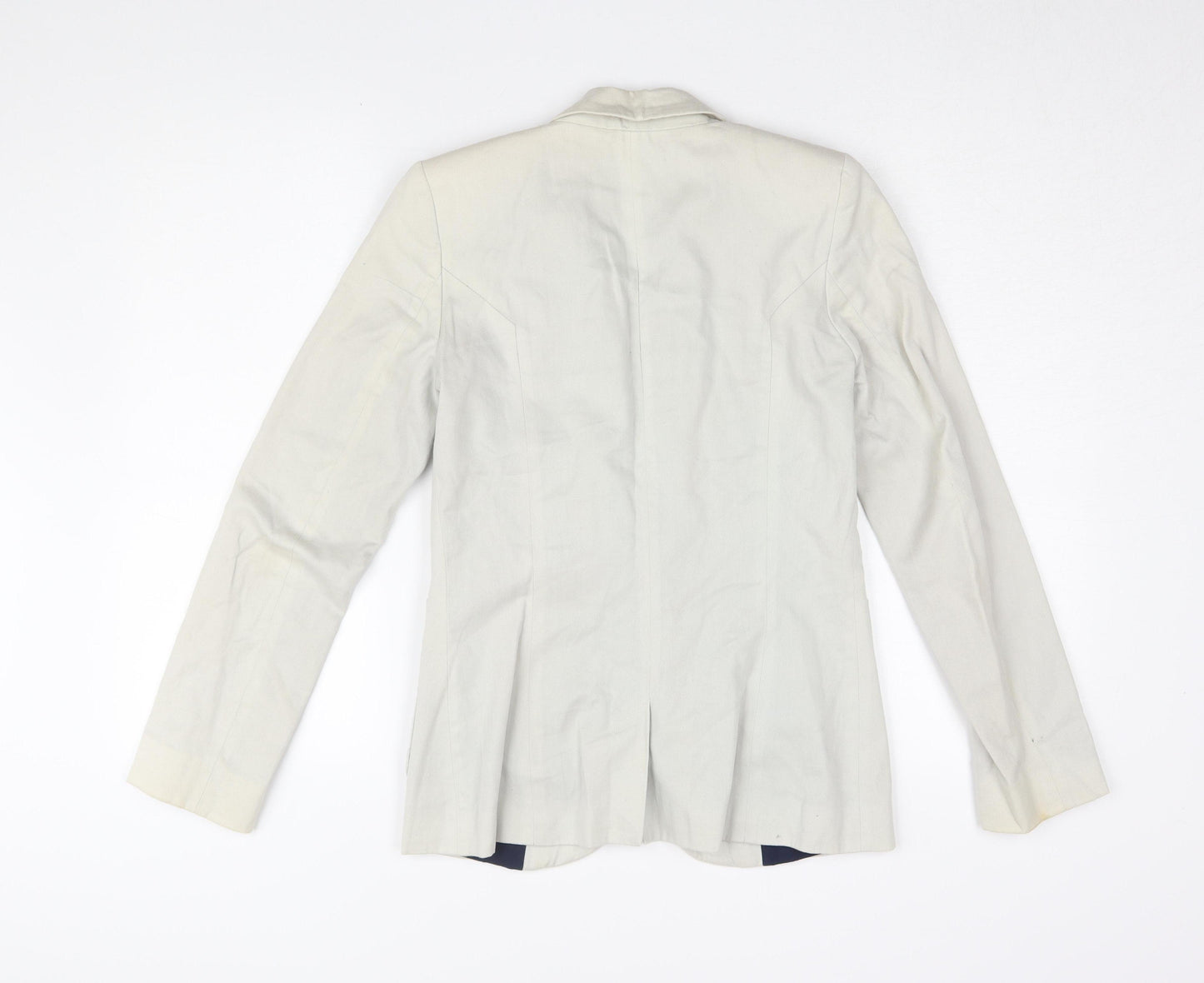 River Island Women's Ivory Blazer Size 8 - Elegant & Stylish