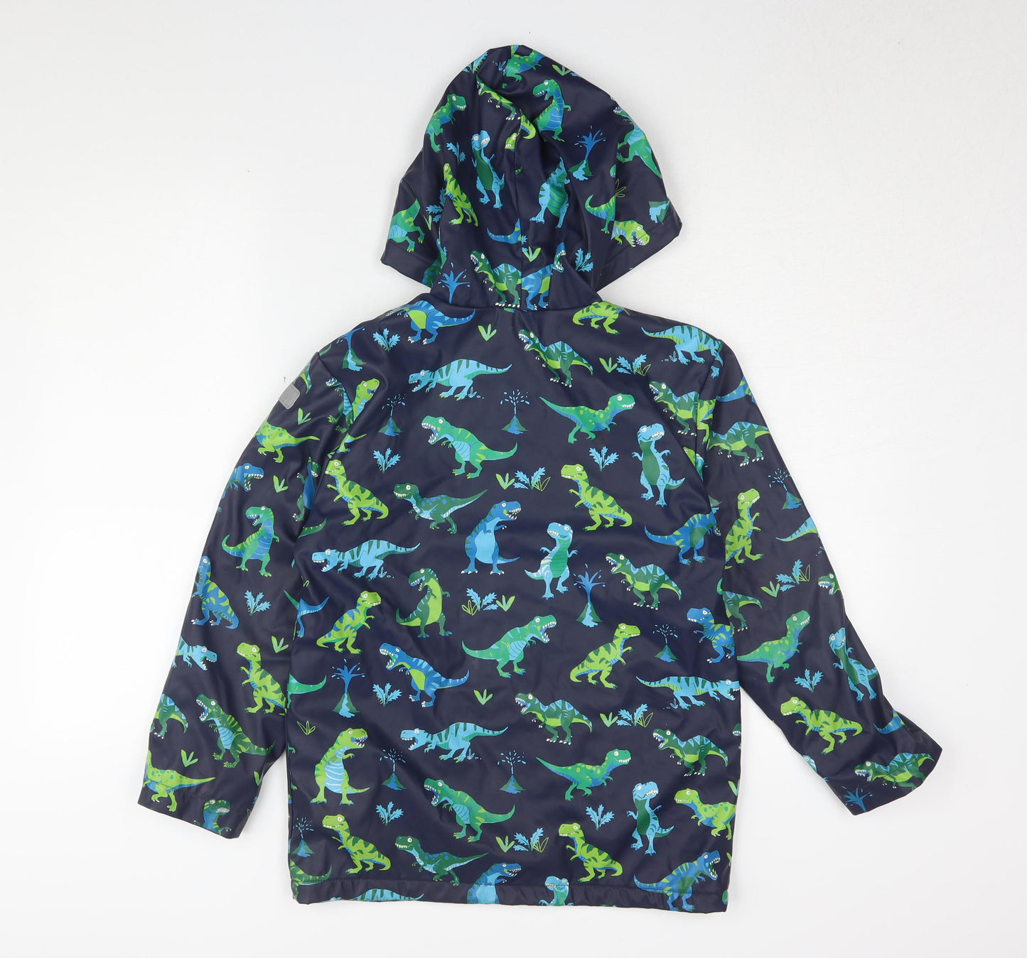 Hatley Boys Multicoloured Dinosaur Rain Coat, Size 10 Years