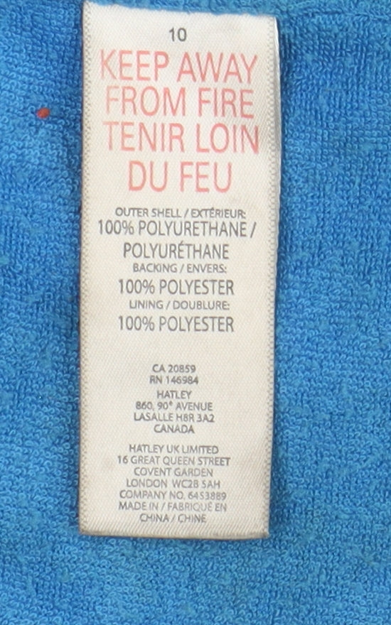 Hatley Boys Multicoloured Dinosaur Rain Coat, Size 10 Years