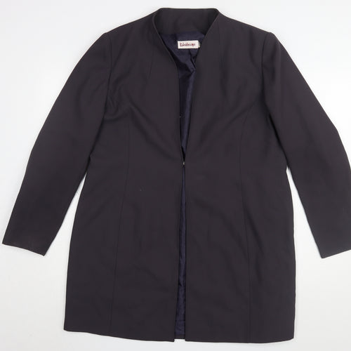 Kaleidoscope Women's Black Mid-Length Coat Size 18