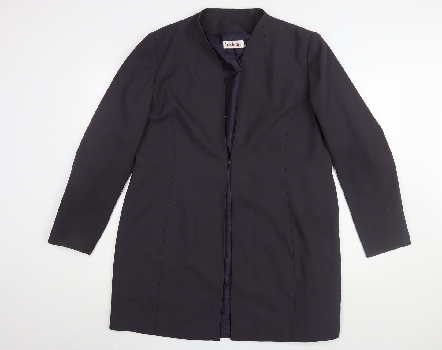 Kaleidoscope Women's Black Mid-Length Coat Size 18