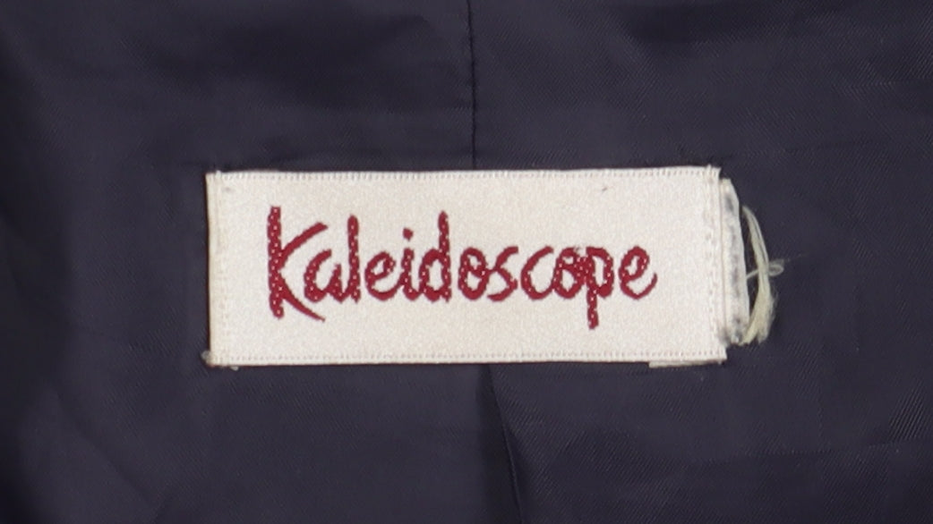 Kaleidoscope Women's Black Mid-Length Coat Size 18