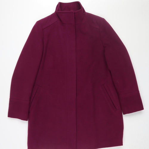 Marks and Spencer Women's Purple Overcoat Size 14